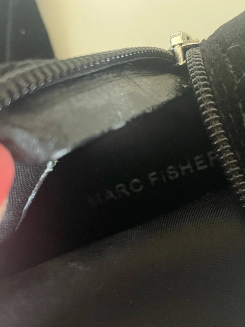 Marc Fisher black velour